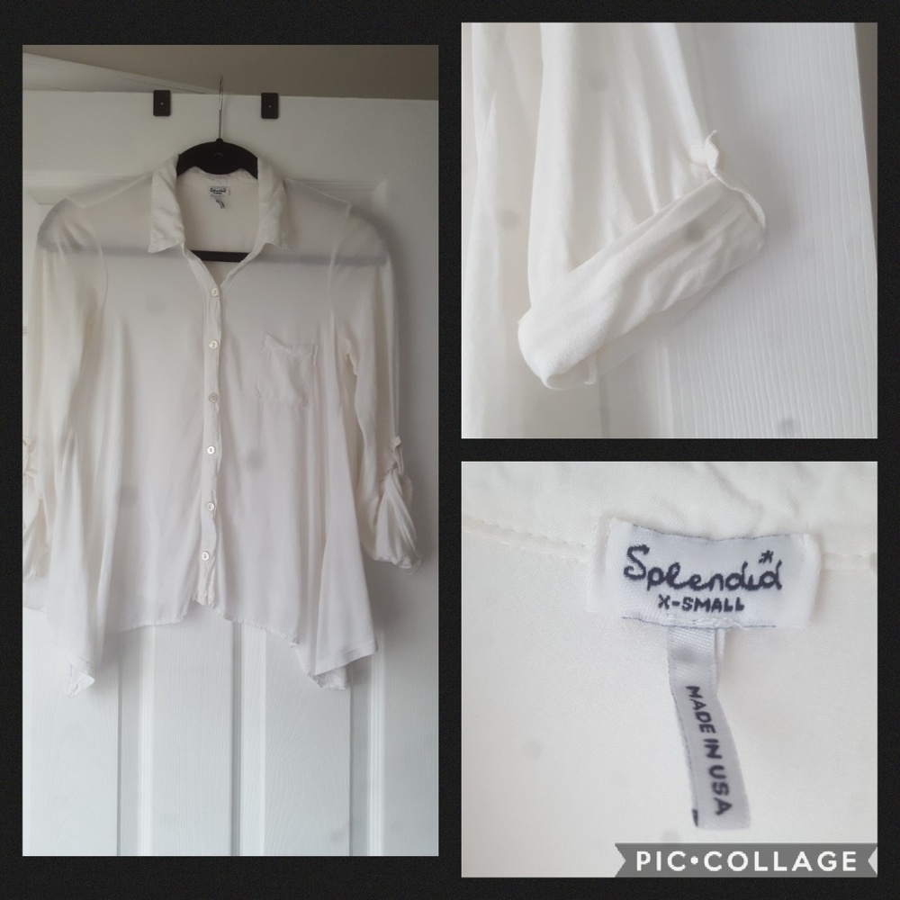 Woman's thin button down xsmall